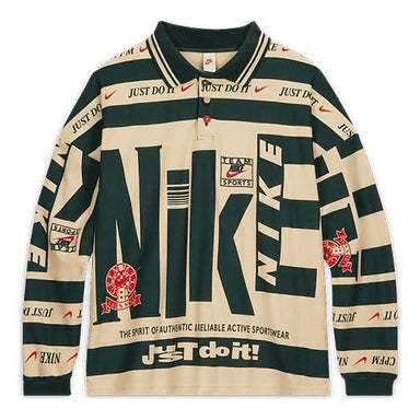 Nike x Cactus Plant Flea Market Longsleeve Polo Shirt 'Cream White