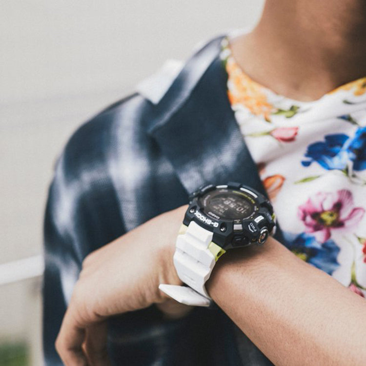 CASIO G-Shock Digital 'Black White' GBD-H1000-1A7JR