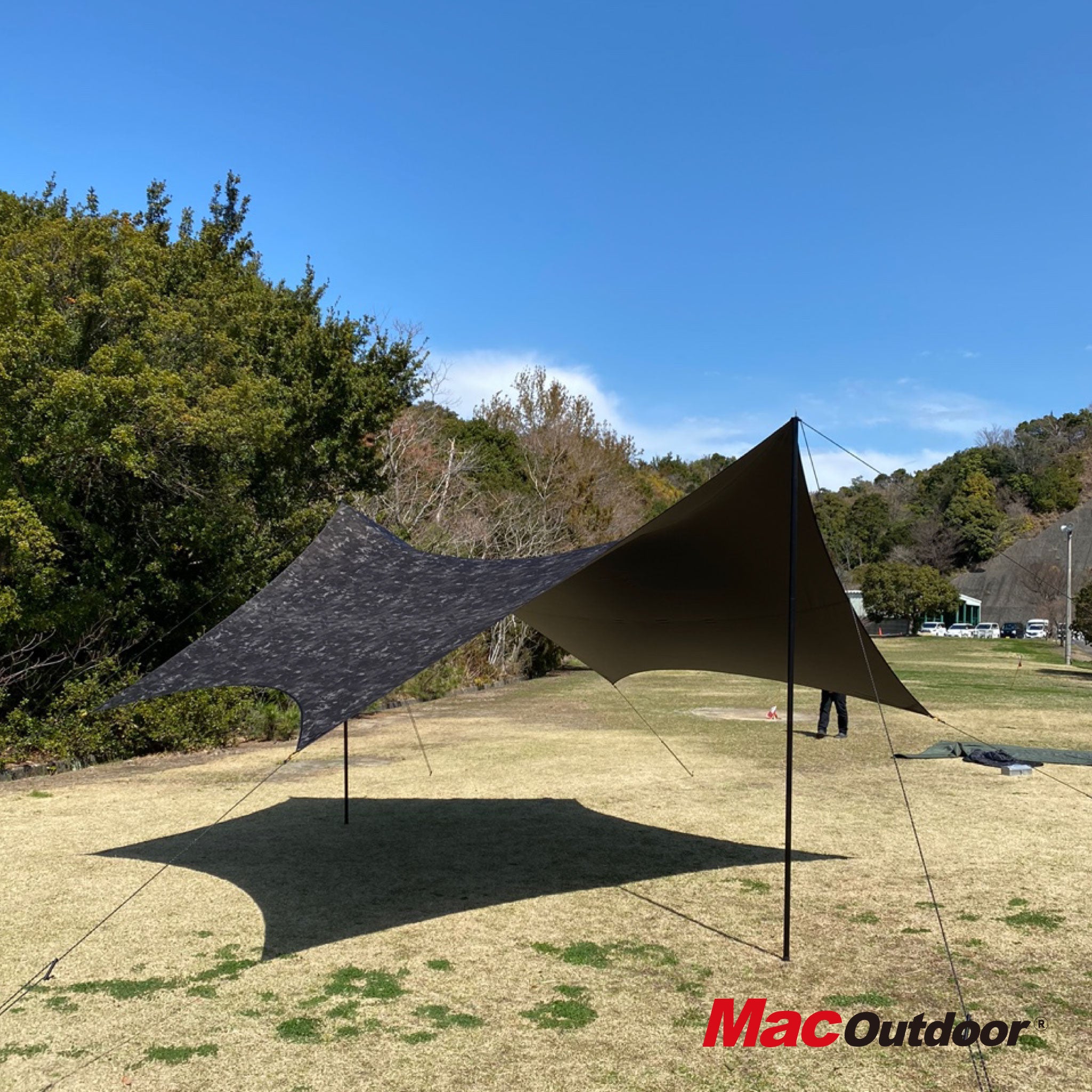 マックワン タープ チャコール L