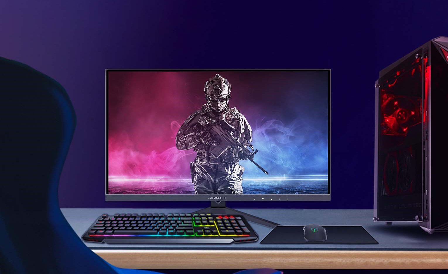 Amazon.co.jp限定】JAPANNEXT 24.5型IPS フルHDパネル搭載165Hz対応