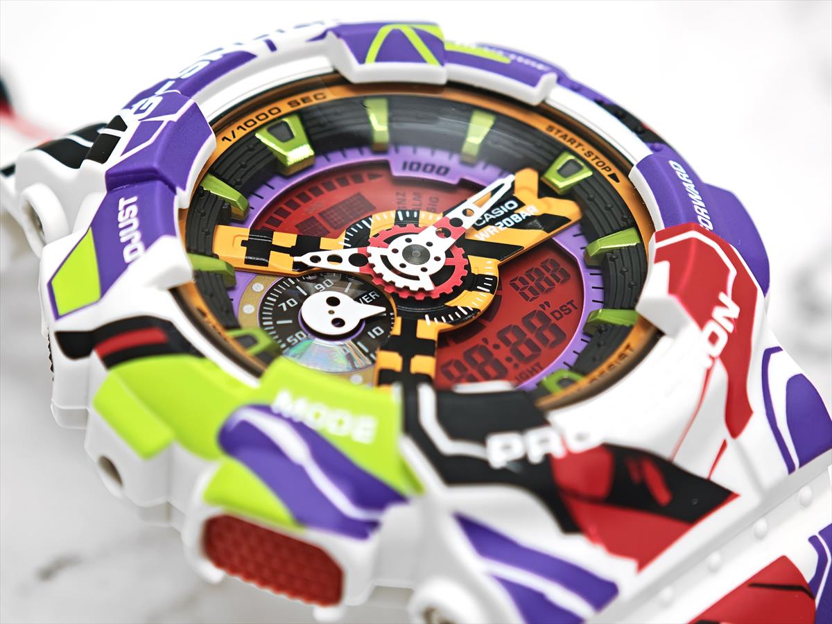 G-SHOCK × EVANGELION 30th「GA-110EVA30-7AJR」｜10/17発売・予約受付開始