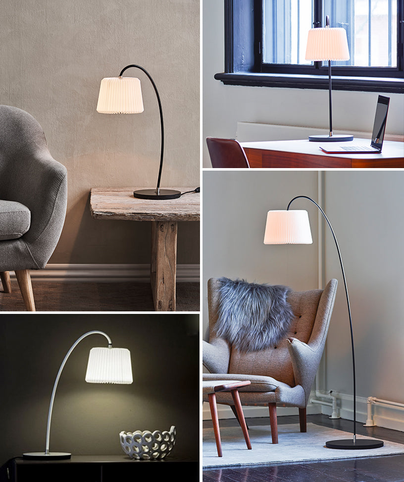 SNOWDROP TABLE Plastic ホワイト H480〜570mm - YAMAGIWA OnlineStore