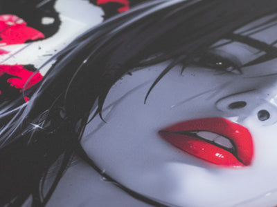 マウス・トラックボール GLSSWRKS Hana Premium Glass Mousepad