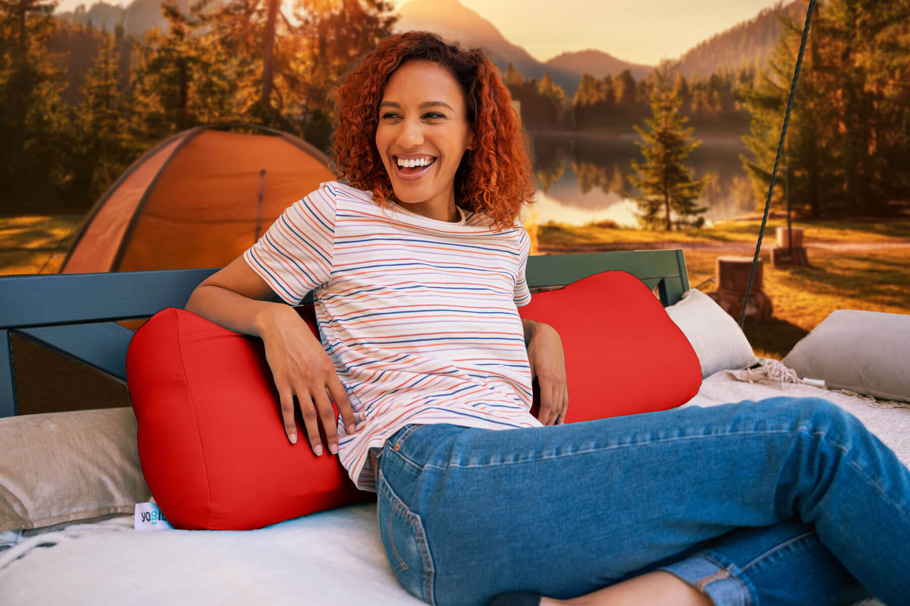 Yogibo Midi Cover ワインレッド yogibo midi ヨギボー ワインレッド