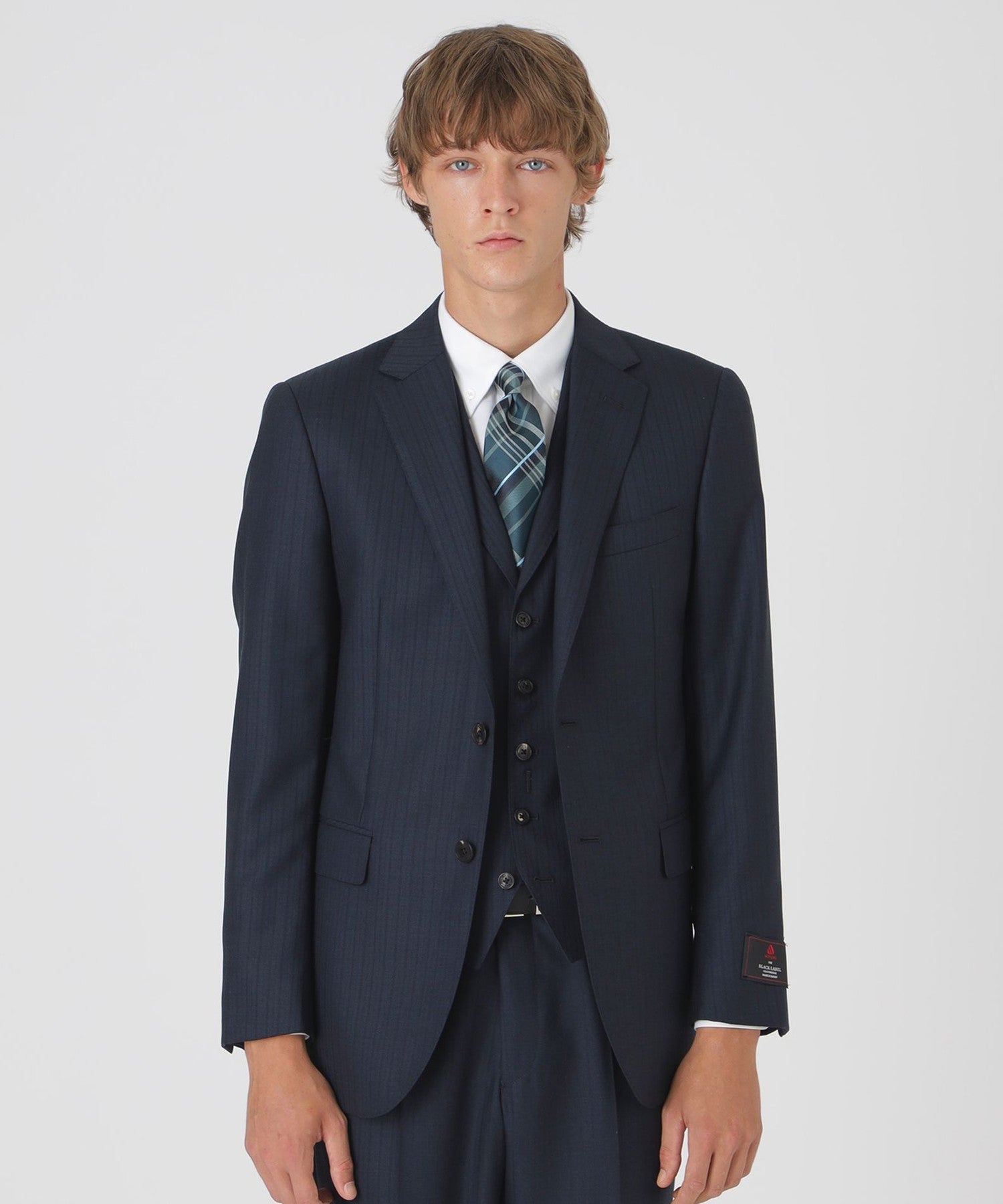 一部店舗限定】シャドーストライプスリーピーススーツ（スーツ