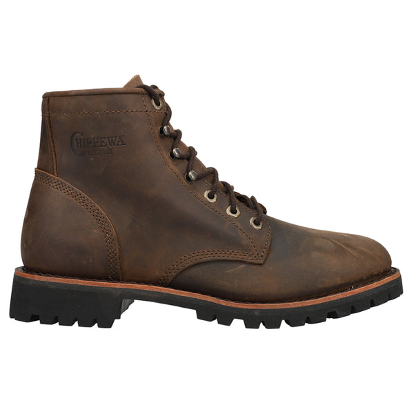 Shop Brown Mens Chippewa Classic 2.0 8 Inch Lace Up Work Boots