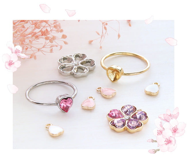 ほんのり春が香る さくら-sakura-アクセサリー – 貴和製作所オンライン