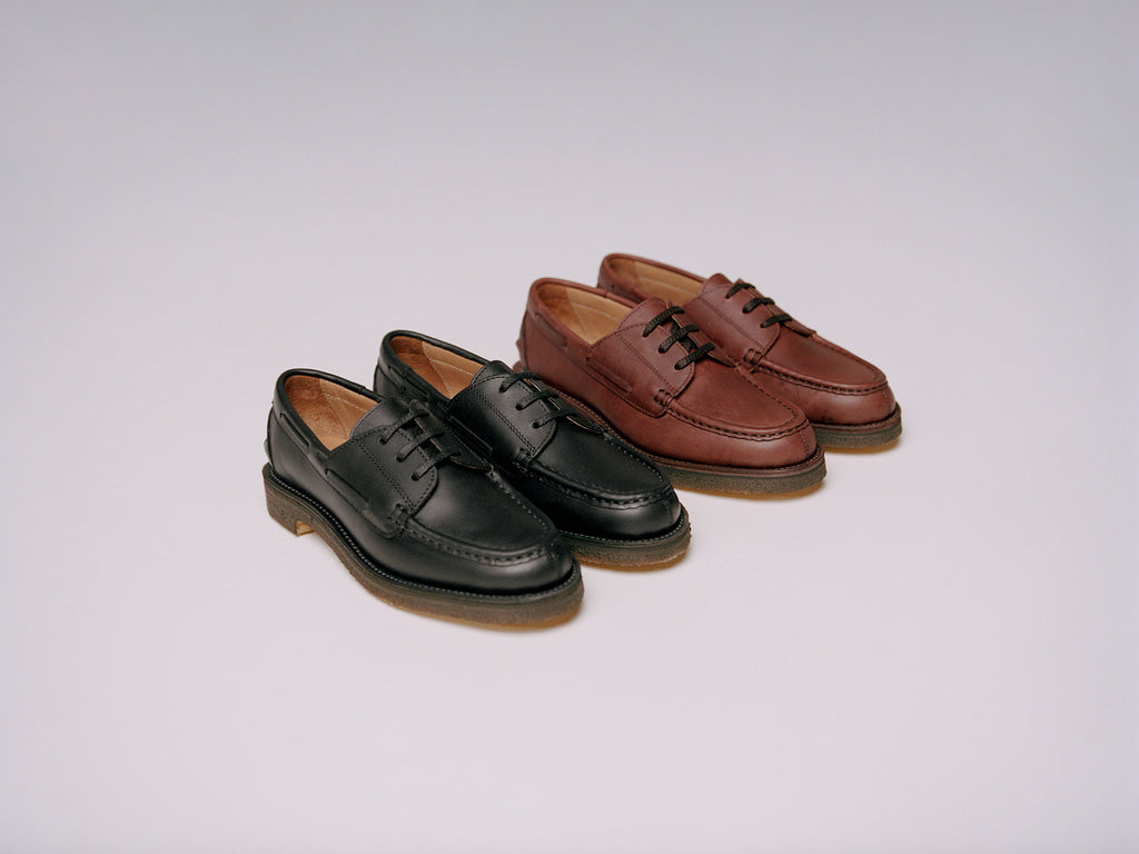 在原みゆ紀”が企画開発からディレクションに携わった、レザーシューズ