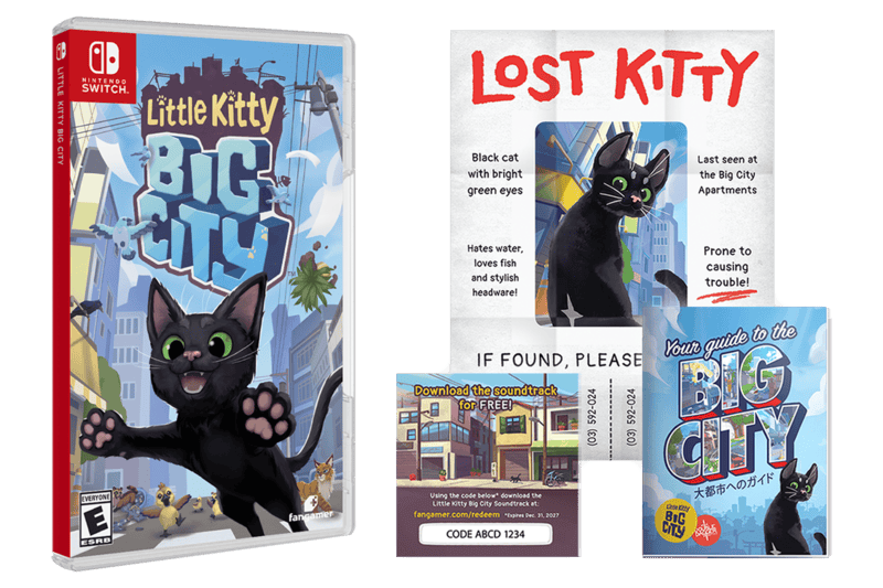 Little Kitty, Big City for Nintendo Switch™ - Fangamer