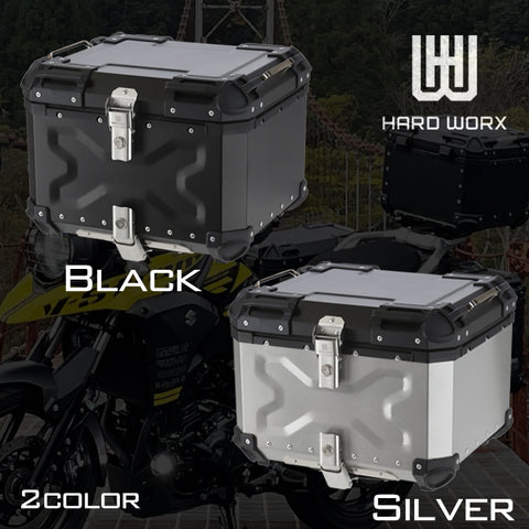 機動力のその先へ。バイク用アルミトップケースHARD WORXハード