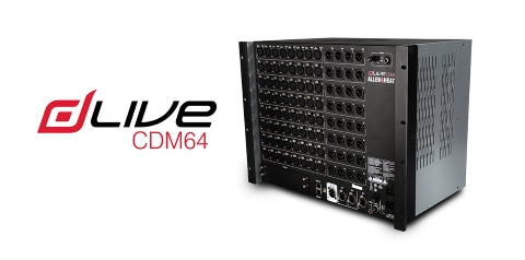 Allen& Heath DLIVE CDM64 C Class MixRack Stage Box