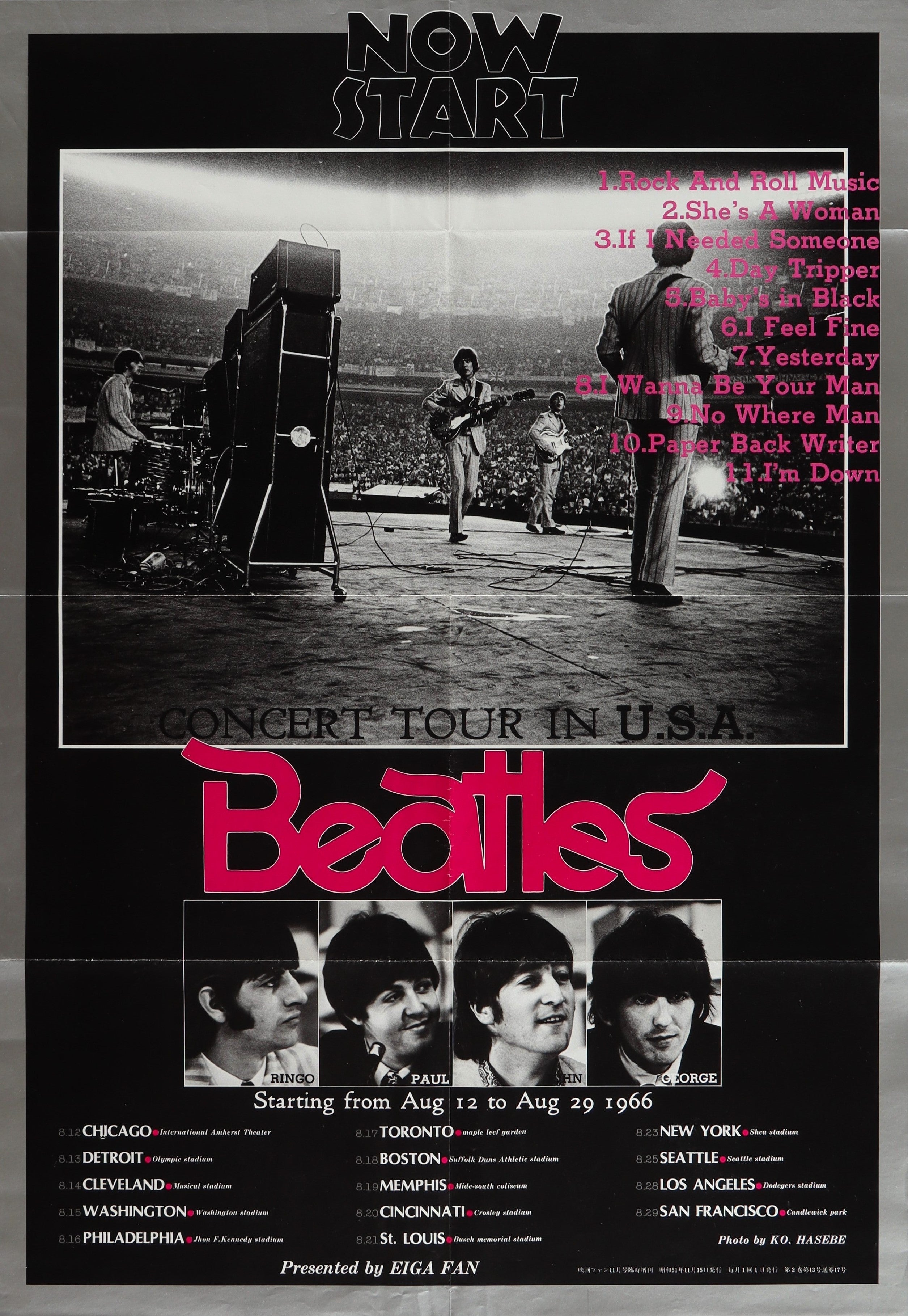 Beatles- Japanese Special Insert, Original Vintage Poster
