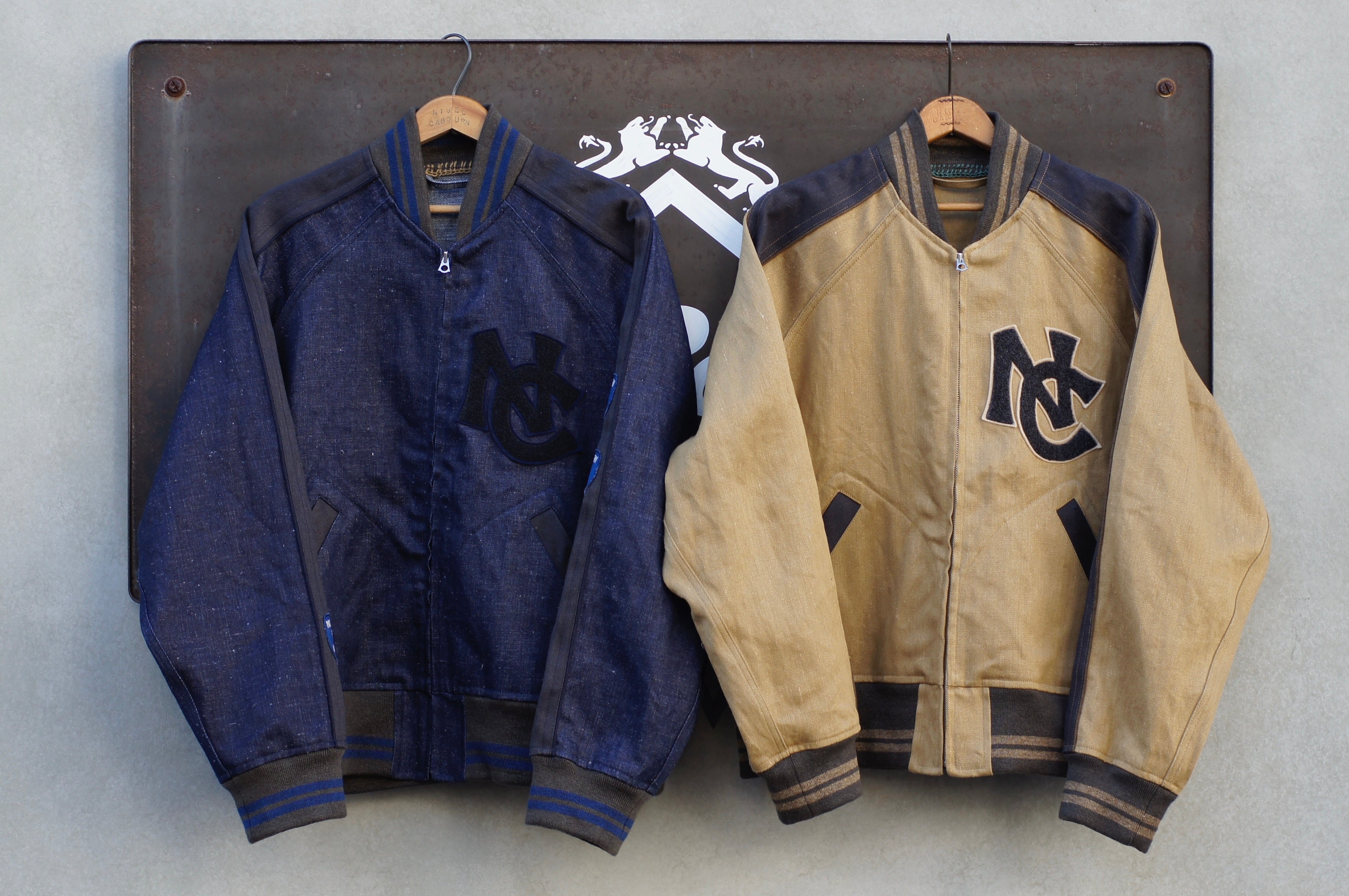 麻素材の最高傑作》STADIUM JACKET-HEMP DENIM – ナイジェル・ケーボン