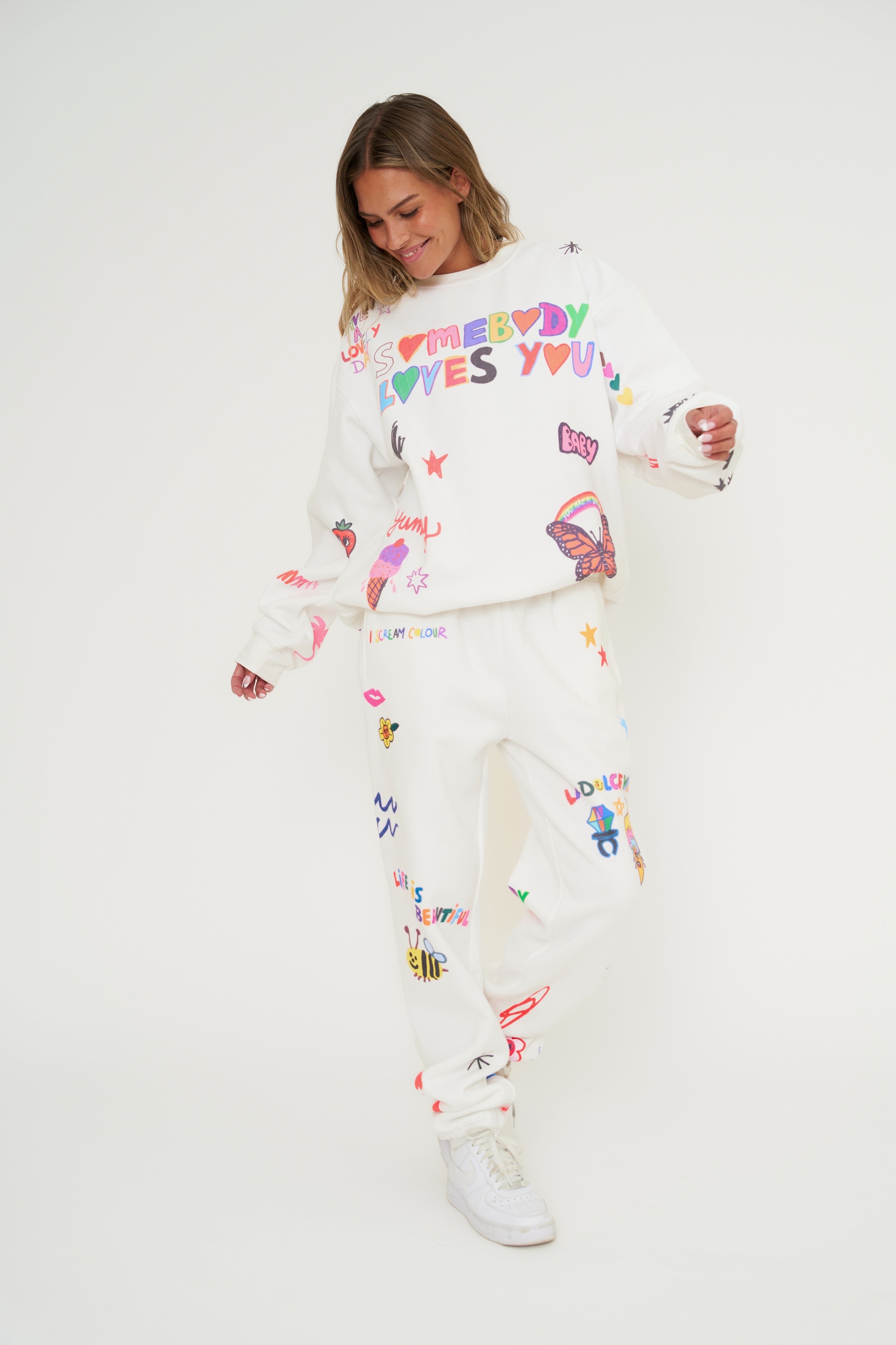 Mayfair x @iscreamcolour Somebody Loves You Sweatpants – The