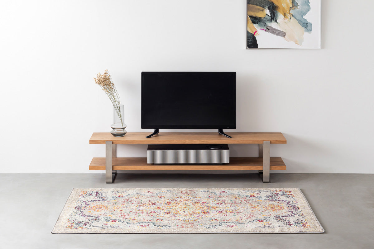 THE TV BOARD / LOW TABLE くるみ × Stainless – KANADEMONO