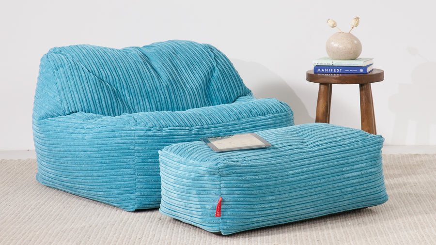 loungepug ビーズクッション ティール loungepug ビーズクッション