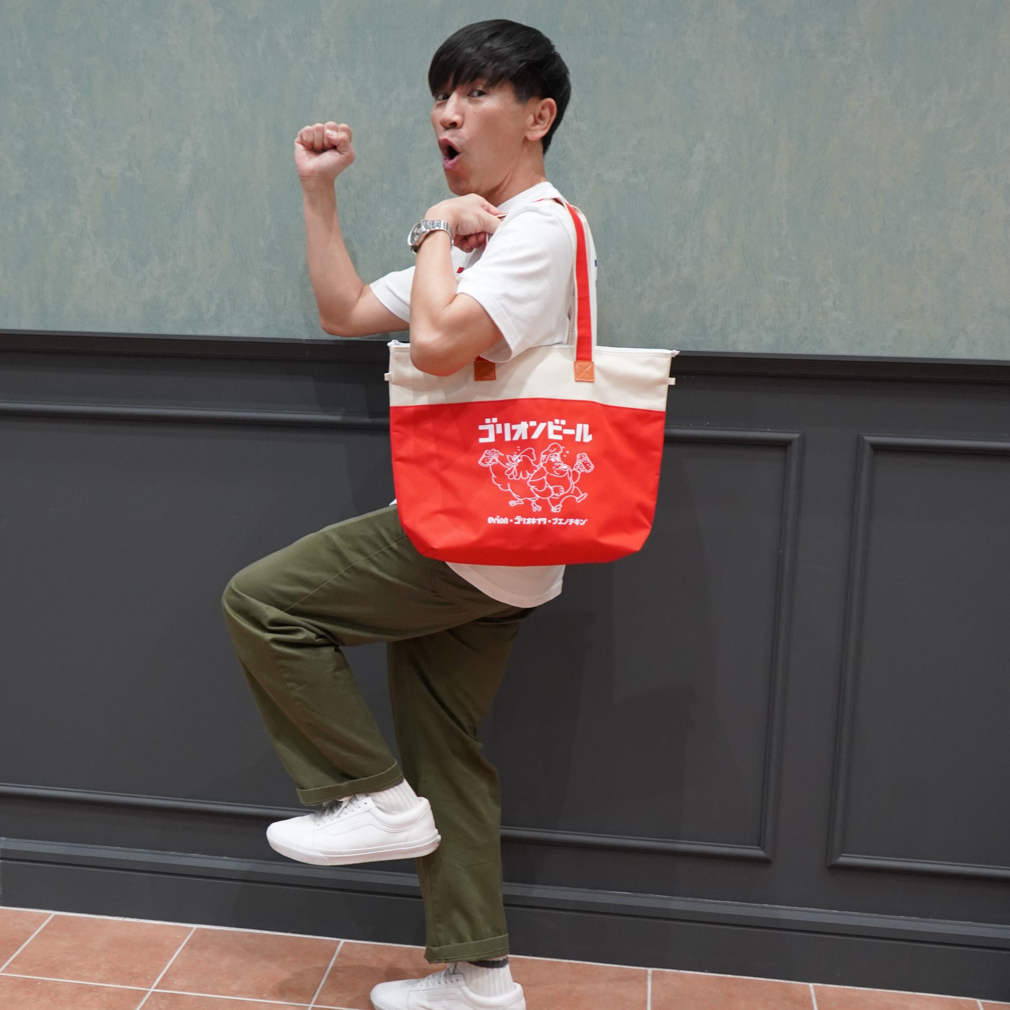 新商品】オリオンビール×ブエノチキン×ゴリ☆オキナワ トリプルコラボ