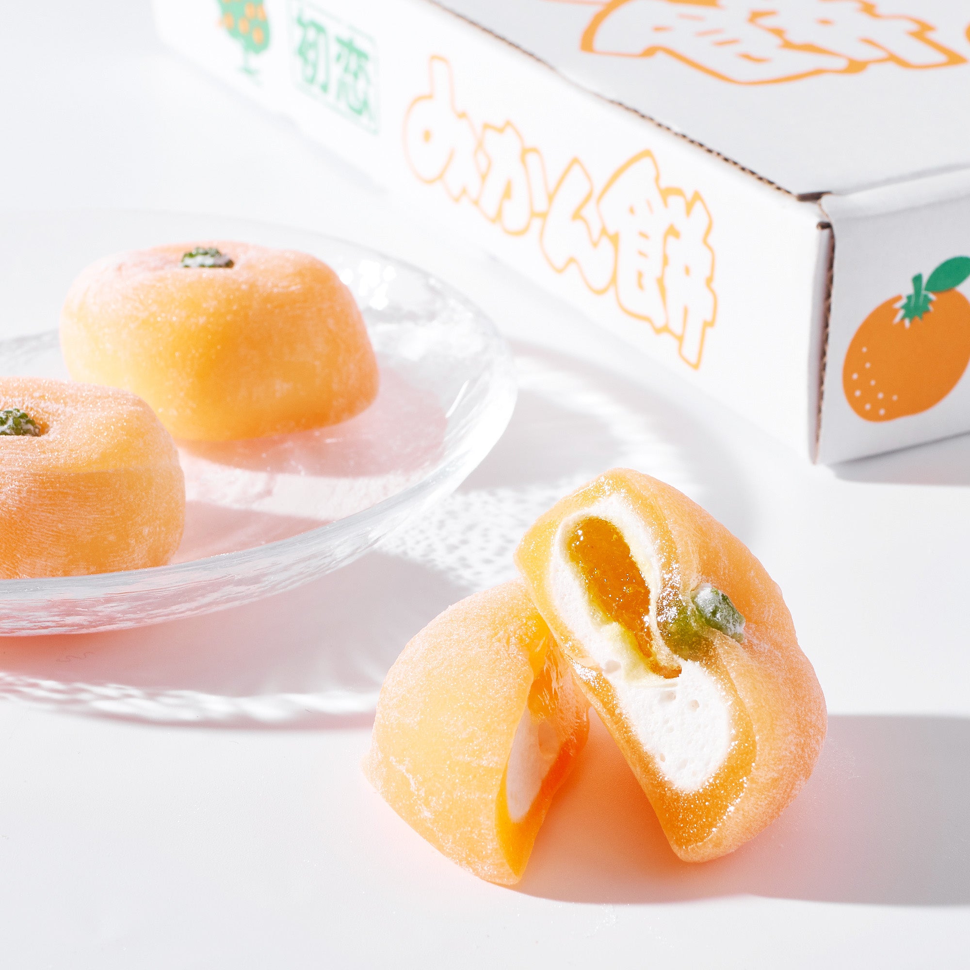 Hatsukoi Mikan Orange Mochi | Mini Mart | TokyoTreat