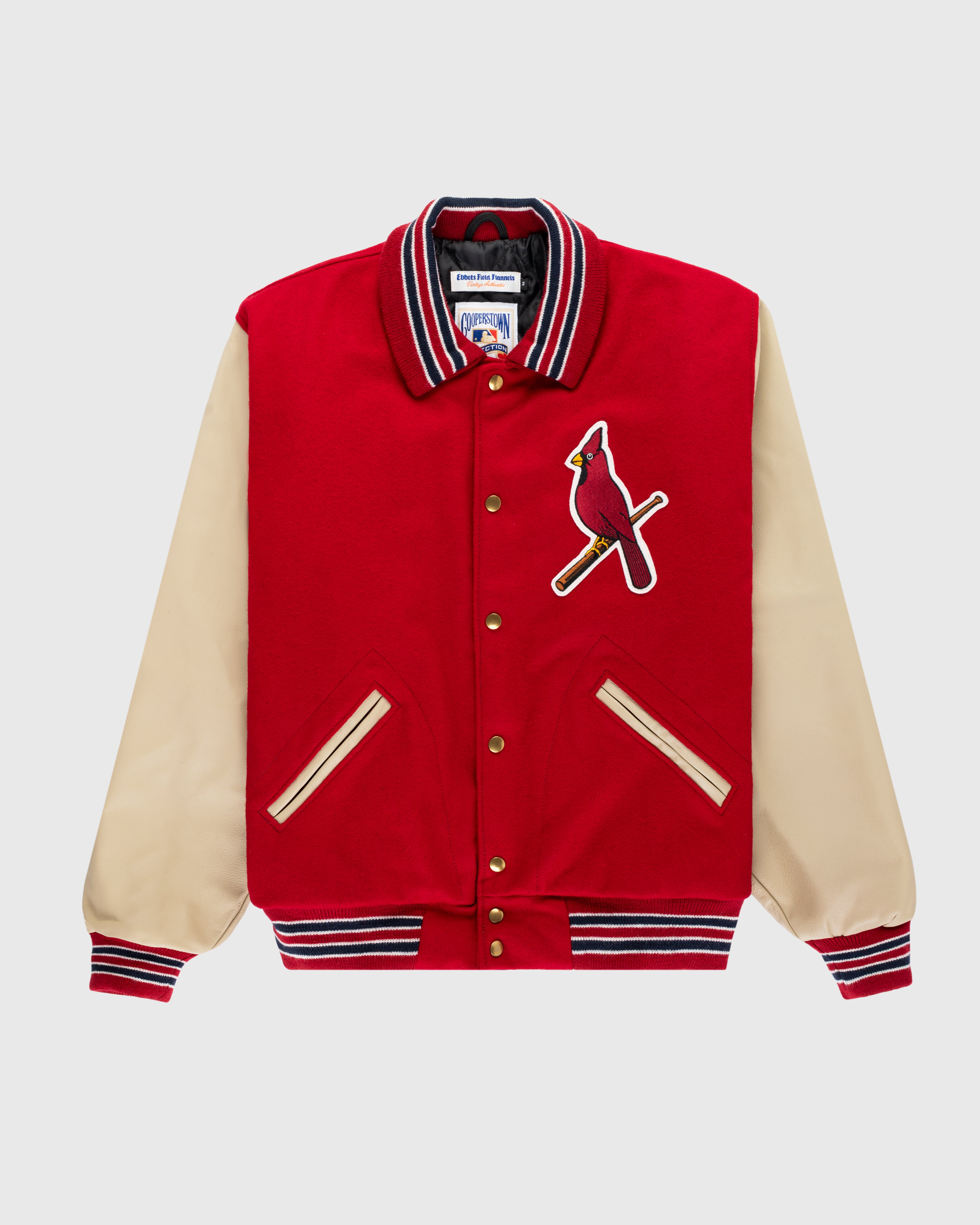 St. Louis Cardinals 1940 Authentic Wool & Leather Jacket – Ebbets