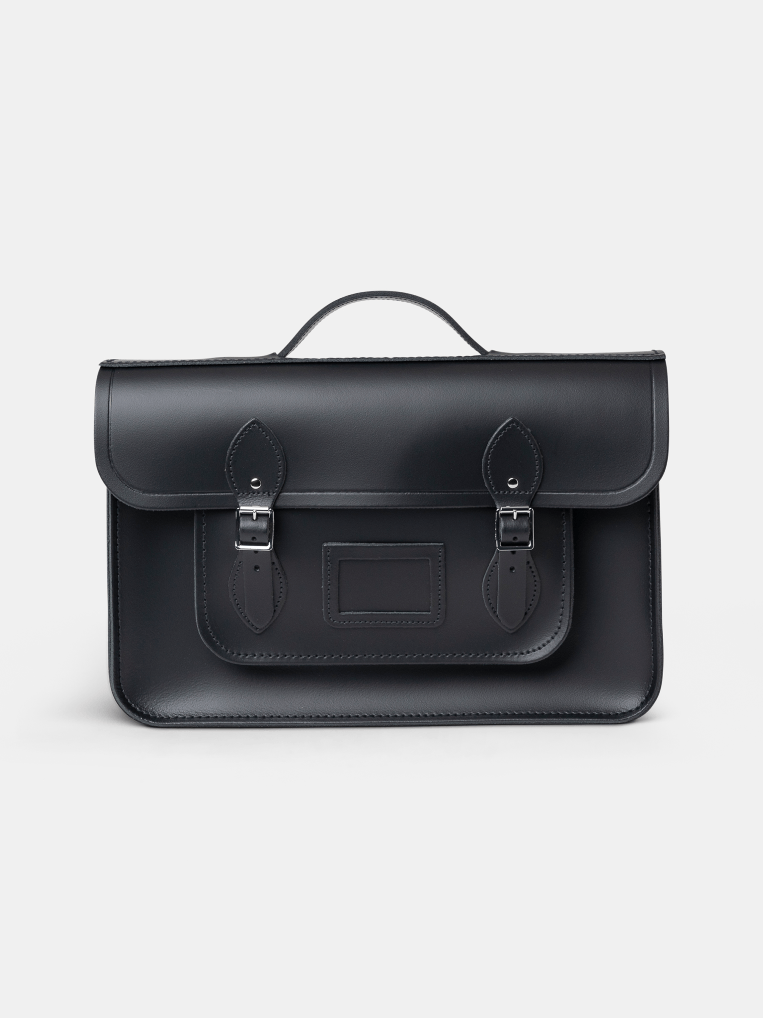 15inch Batchel - Black | Cambridge Satchel