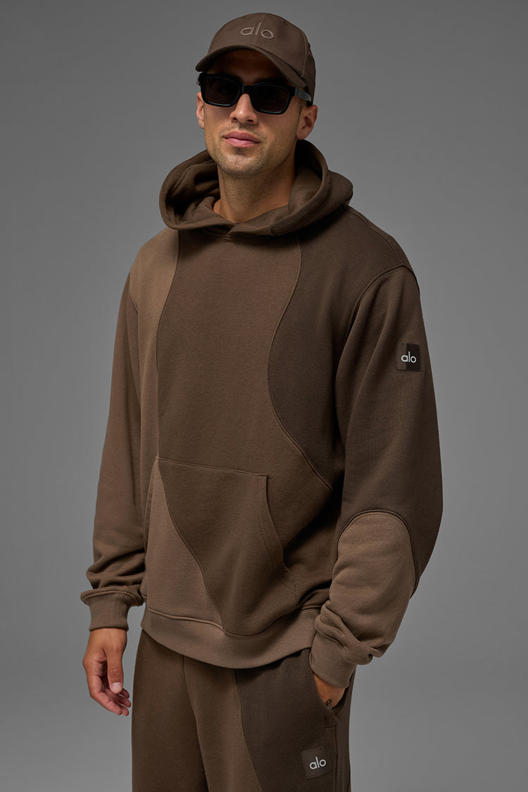 Make Waves Hoodie - Espresso Tonal | ALO