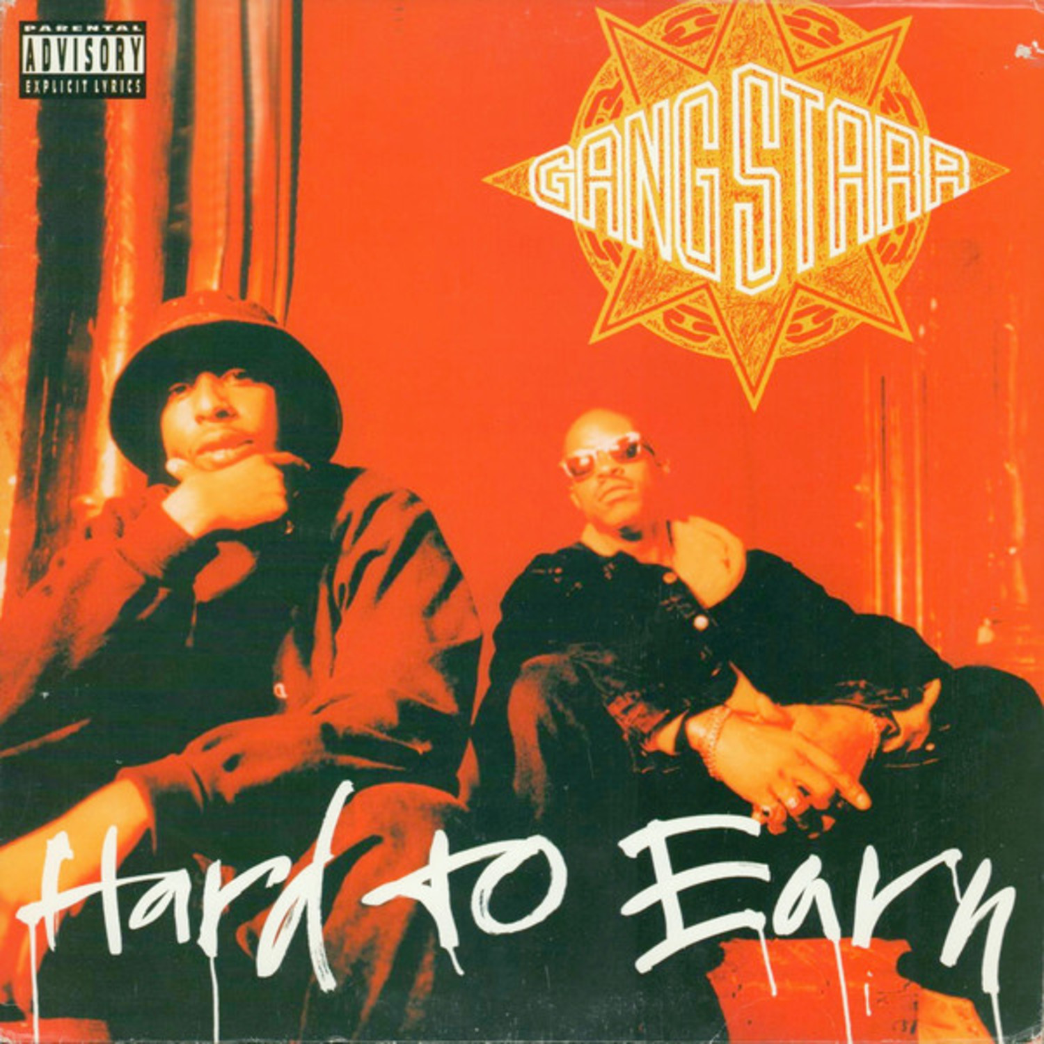 Gang Starr - Hard to Earn LP - Wax Trax Records