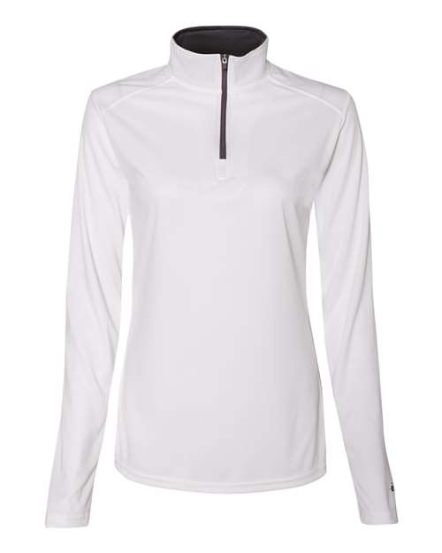 Buy Womenâ€™s B-Core Quarter-Zip Pullover 4103 - Badger Online at
