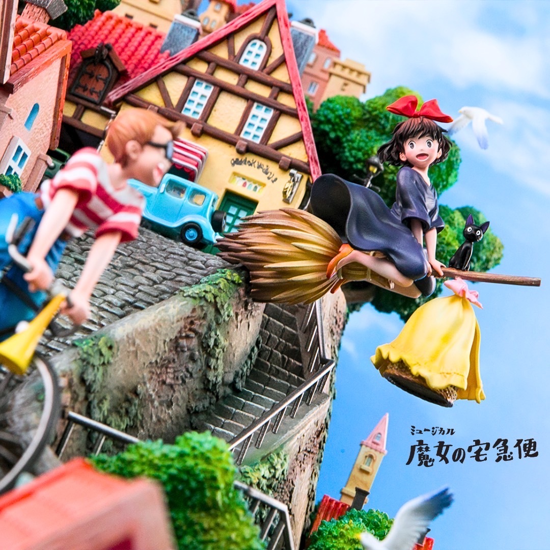宮崎駿系列蒐藏雕像魔女宅急便[OPM STUDIO] – 無人島玩具