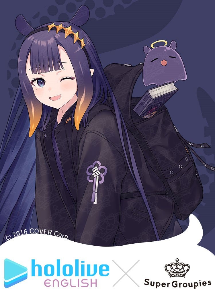 WAH！『ホロライブEnglish -Myth-』一伊那尓栖のコラボグッズが登場