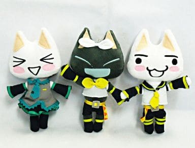 どこでもいっしょ　コスプレニャ！マスコット（ミク・リン・レンver） 3種セット 駿河屋 -<中古>全3種セット コスプレニャ!マスコット