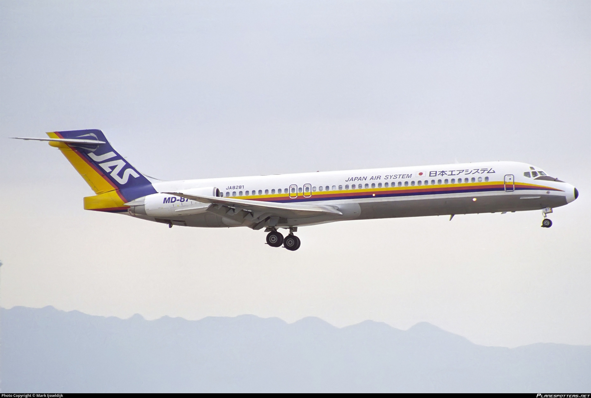 JA8281 Japan Air System (JAS) McDonnell Douglas MD-87 (DC-9-87