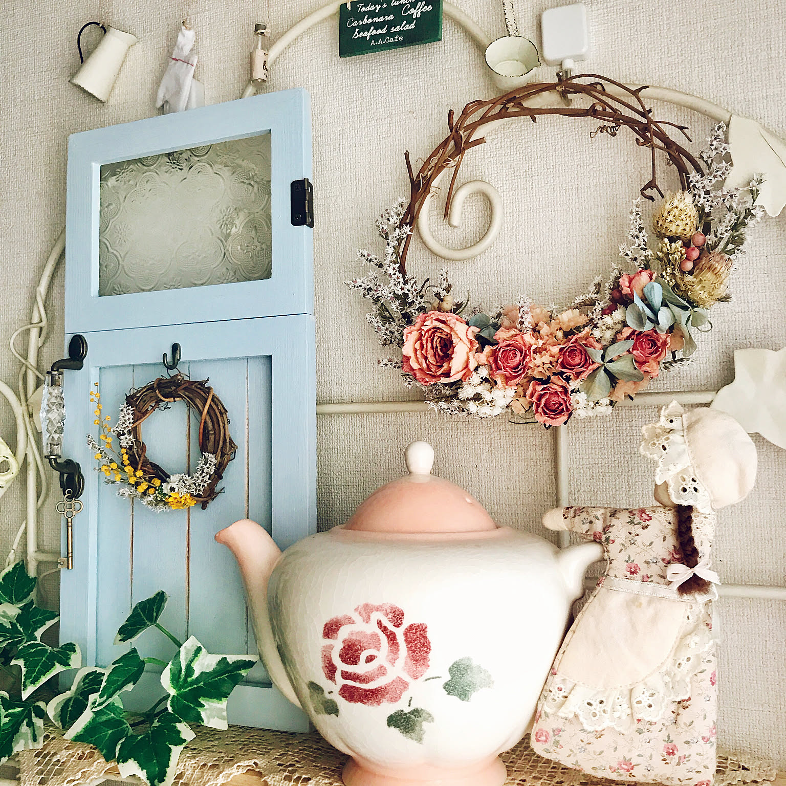 マニーローズ ストッカー マニーローズ ホーロースライス缶 ストッカー