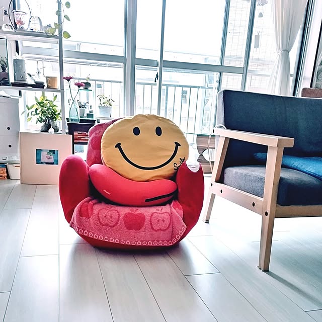 ニコちゃん スマイルクッションのおすすめ商品とおしゃれな実例