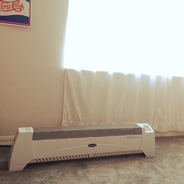 コンパクト横長 1500Wセラミック サイレントヒーター ラスコ 5622