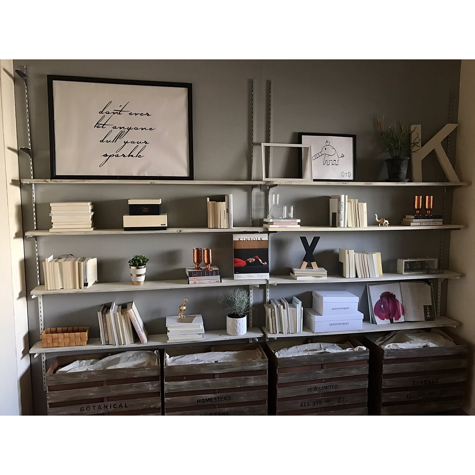 本を使って海外風インテリアに☆収納＆ディスプレイ術 | RoomClip mag