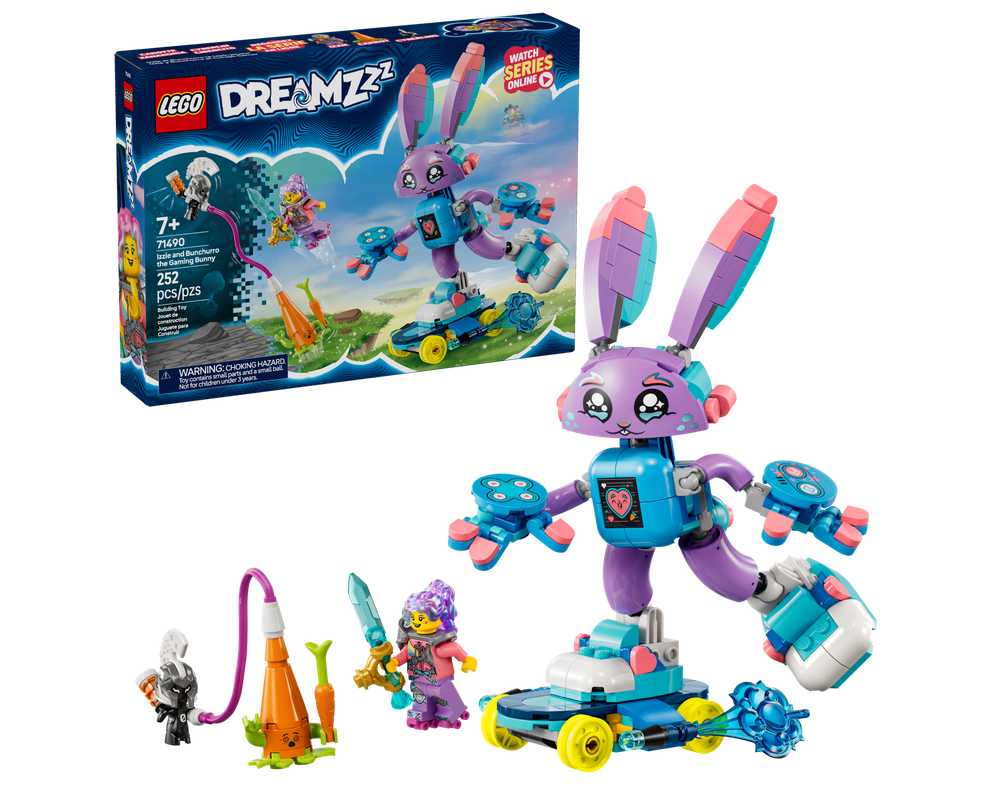 LEGO Set 71490-1 Izzie and Bunchurro the Gaming Bunny (2025