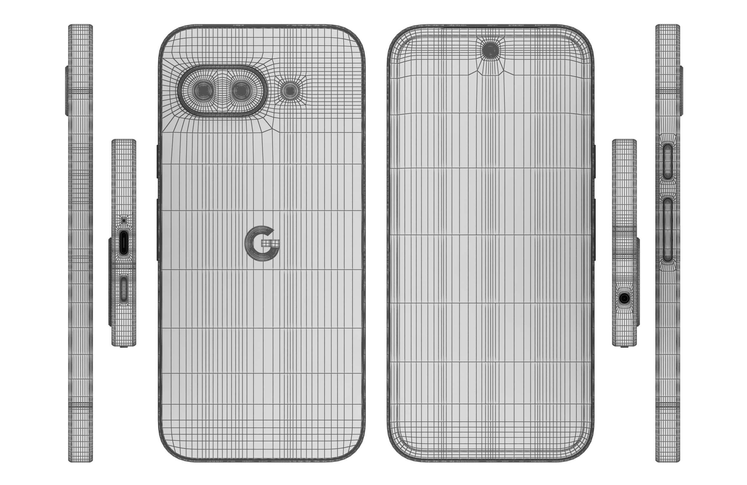 Google Pixel 9A Iris - 3D Model by Rever_Art