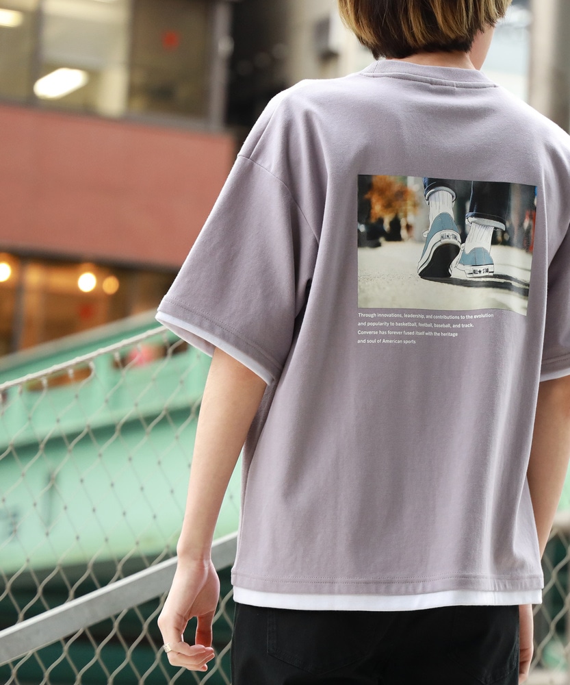 グラフィックプリントTシャツ(M ホワイト): トップス｜Right-on公式