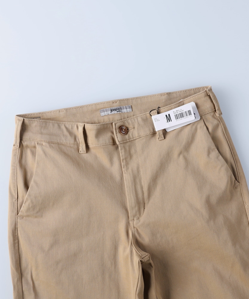 スゴイラク】「JERSEYS」チノパンツ【自宅で試着、返品送料無料】(S