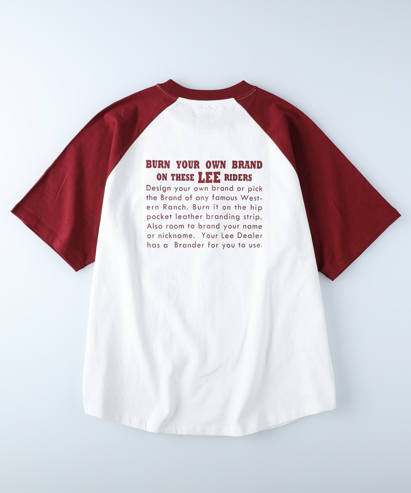 ラグラン袖Tシャツ(M レッド): トップス｜Right-on公式オンラインショップ