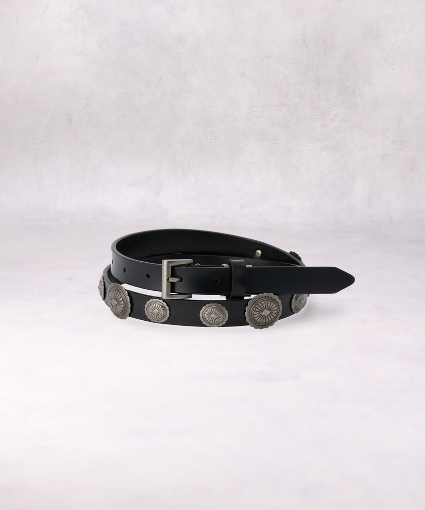 20コンチョベルト(ONE SIZE ブラック): ファッション雑貨｜Right-on