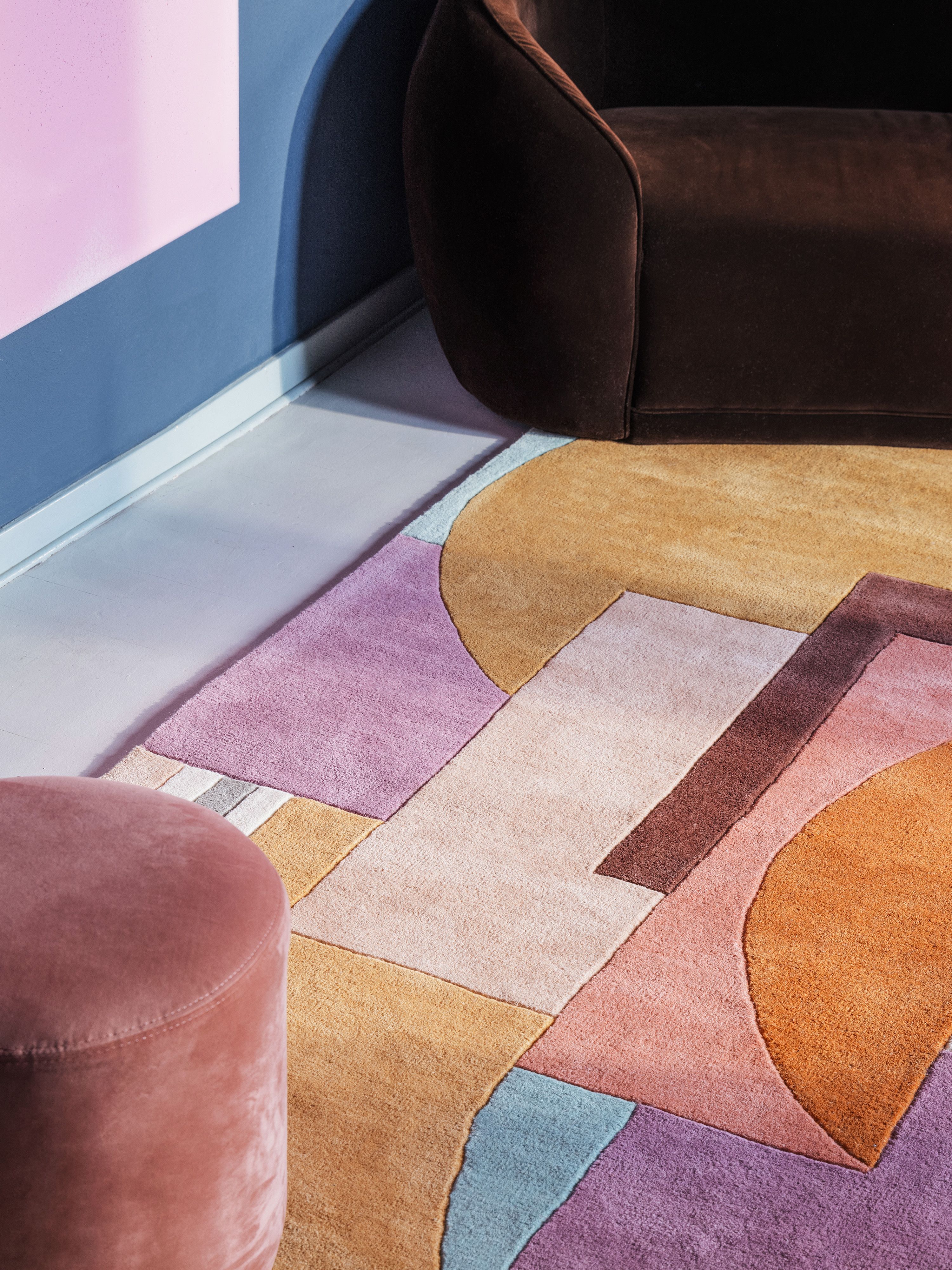 Rugvista premium - Arty - Multicolor 160 x 230 cm Wool Rug - Rugvista