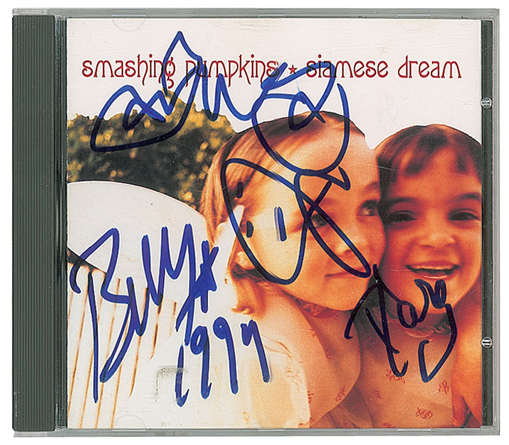 Smashing Pumpkins Signed CD | RR Auction