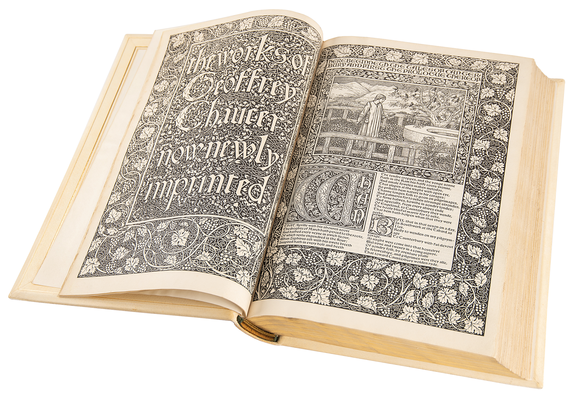 Kelmscott Chaucer: The Works of Geoffrey Chaucer by Kelmscott Press