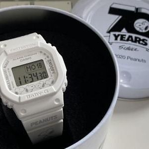 CASIO BABY-G G-SHOCK x Peanuts Snoopy Watch 70th Anniversary w
