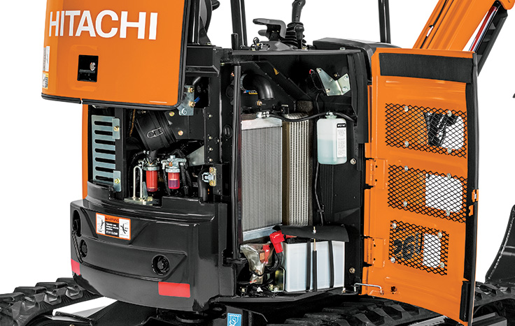 Compact Excavator - Wajax - Hitachi