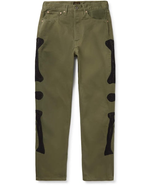 KAPITAL（キャピタル）の「Kapital Okagilly Slim-Fit Appliqued Denim