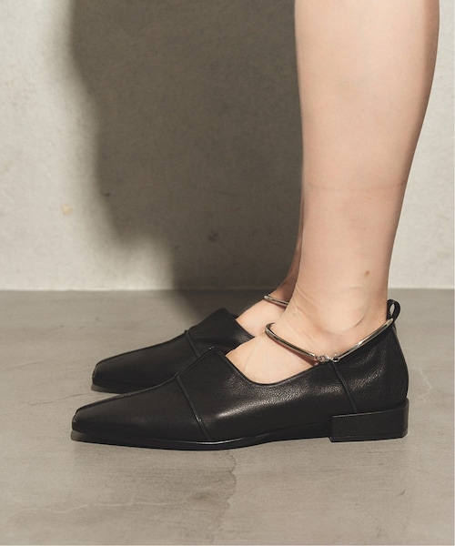 LE TALON（ルタロン）の「《予約》GRISE レザースクエアクロスシーム