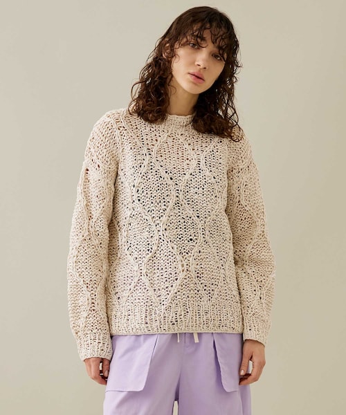 UNUSED（アンユーズド）の「【40%OFF】US1925ダメージニット（ニット