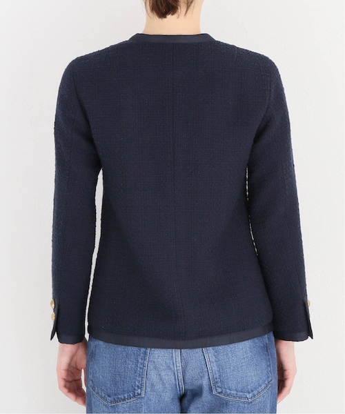 Deuxieme Classe（ドゥーズィエムクラス）の「tweed Vネック